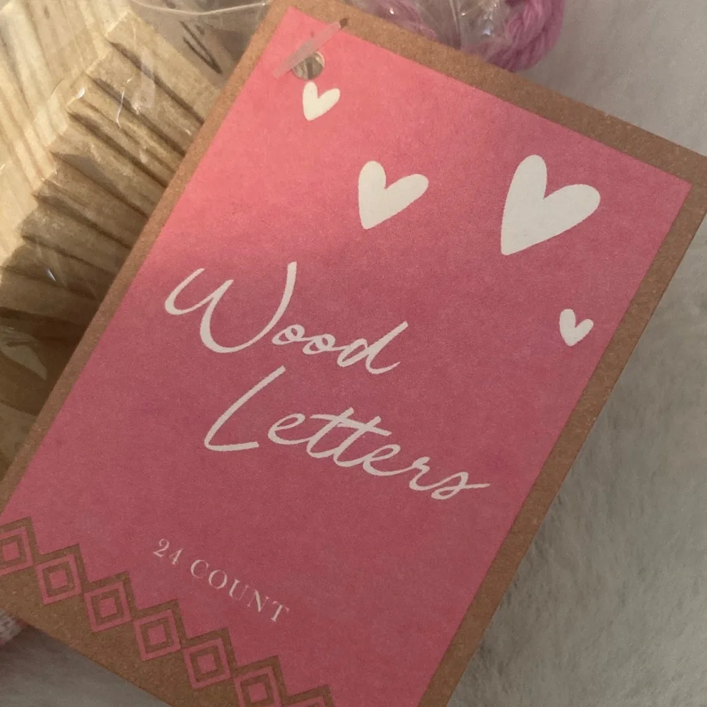 Target BP 2020 Wood Letters Valentine’s Day